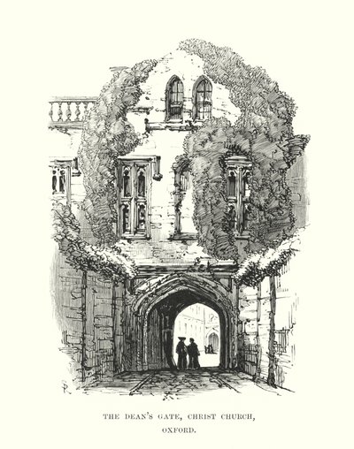 La porte du doyen, Christ Church, Oxford - Samuel Read